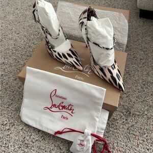 Christian Louboutin Leopard Print Heels